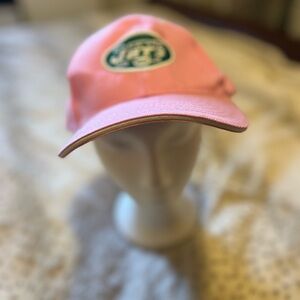 MK Cap Pink Baseball Cap with Emblem
